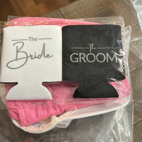 New Bride To Be Set: Pink T Shirt Size Small , Future Mrs. Sash, And Bride Hat - Picture 14 of 14